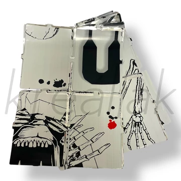 Fólia Halloween falidekor