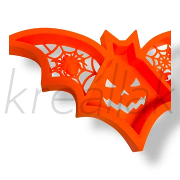 Narancssárga Halloween dísz