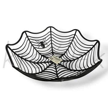 Fekete pókháló tál