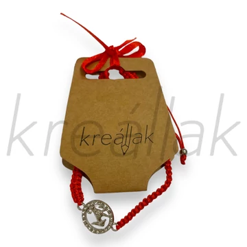 Karkötő - Piros horoszkópos karkötő