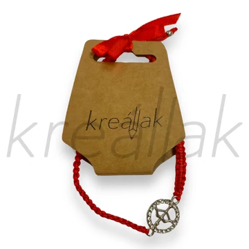 Karkötő - Piros horoszkópos karkötő