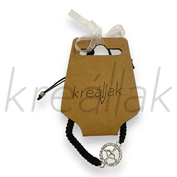 Karkötő - Fekete horoszkópos karkötő