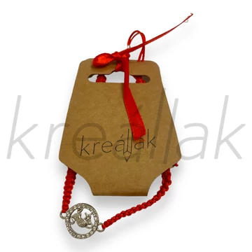 Karkötő - Piros horoszkópos karkötő