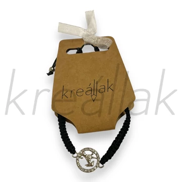 Karkötő - Fekete horoszkópos karkötő