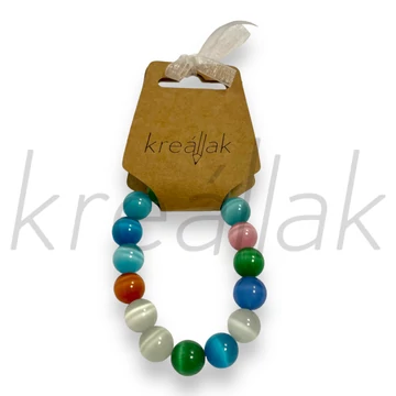 Karkötő - Színes gyöngyös karkötő