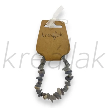 Ásvány karkötő - Cordierit szürke karkötő