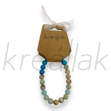 Magnezit,variszcit karkötő