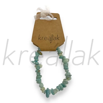 Ásvány karkötő - Világoskék splitter karkötő