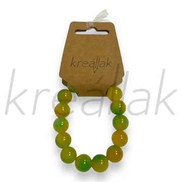 Karkötő - Zöld plasztik karkötő
