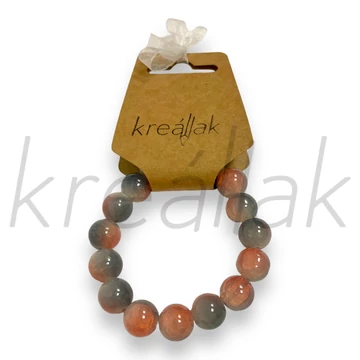 Karkötő - Nagy roppantott üveggyöngyös karkötő