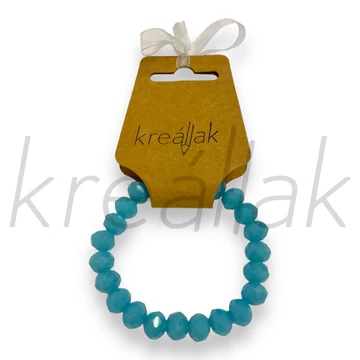 Karkötő - Matt világoskék karkötő