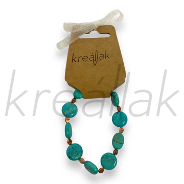 Ásvány karkötő - Türkíz karkötő