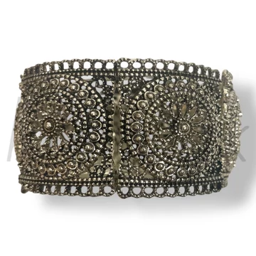 Ezüst körös karperec