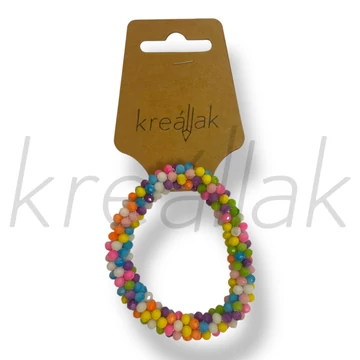 Színes apró gyöngyös karkötő