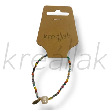 Színes apró gyöngy karkötő