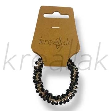 Fekete apró gyöngyös karkötő