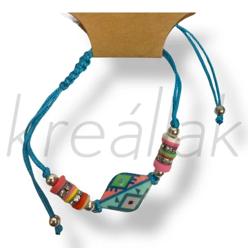 Azték medál karkötő
