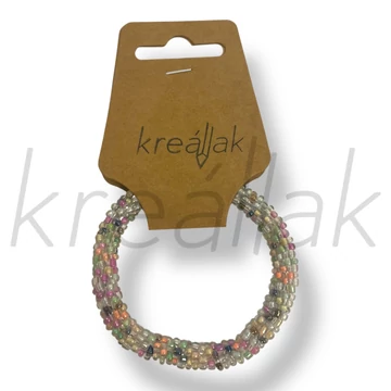 Apró gyöngyös színes karkötő