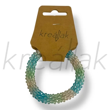 Türkizkék színátmenetes karkötő