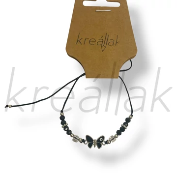 Fekete lepke karkötő