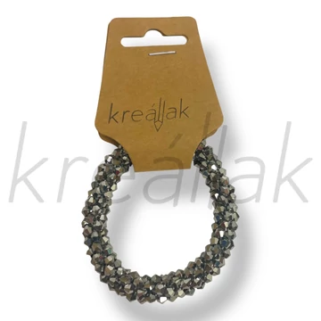 Apró gyöngyös ezüst karkötő