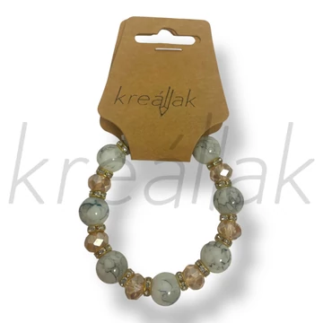 Szürke márvány mintás karkötő