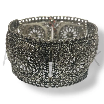 Ezüst körös karperec