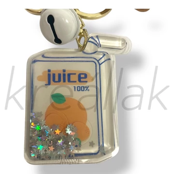 Juice doboz kulcstartó