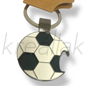 Focilabdás kulcstartó