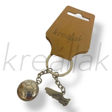 Focilabda és cipő kulcstartó
