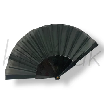 Fekete összecsukható legyező