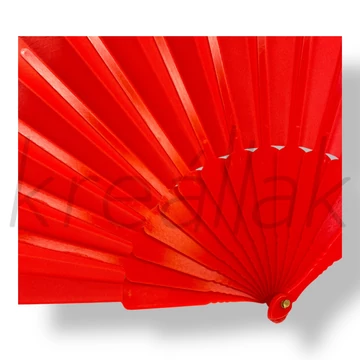 Piros összecsukható legyező