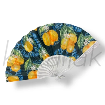 Fürtös citrom mintás legyező