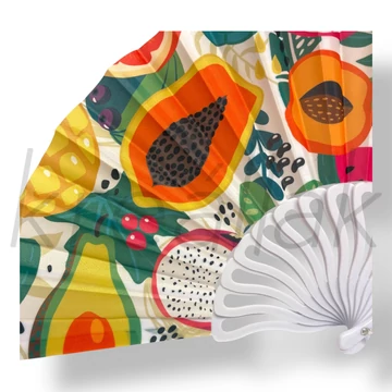 Színes gyümölcsös legyező