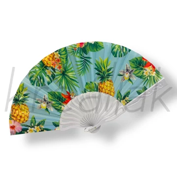 Kék ananászos legyező