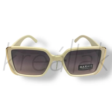 Törtfehér-arany napszemüveg