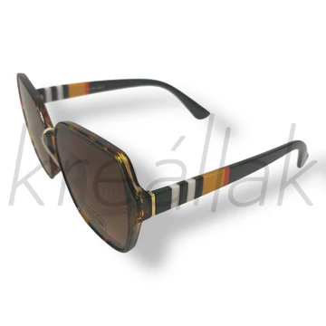 Narancs csíkos napszemüveg