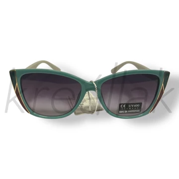 Zöld keretes napszemüveg