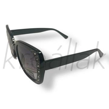 Fekete strasszköves napszemüveg