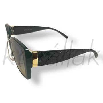 Zöld keretes napszemüveg