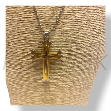 Arany kereszt nyaklánc