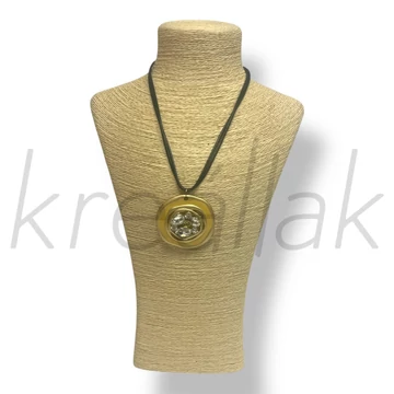 Arany lapos köves nyaklánc