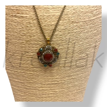 Bordó köves nyaklánc