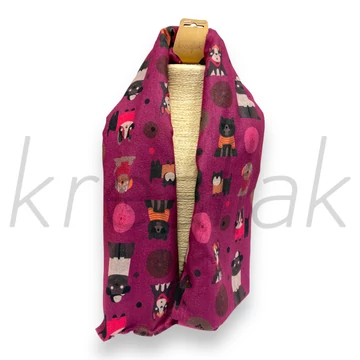 Sálak és Kendők - Kiskutyás sál fuxia