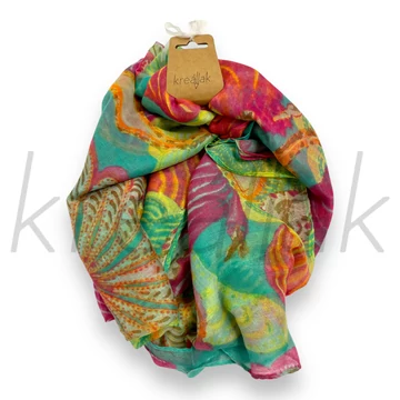 Sálak és Kendők - Mintás sál vegyes szín