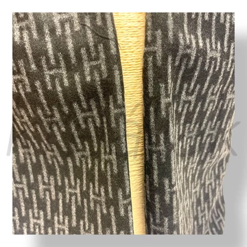 Fekete kétoldalas férfi sál