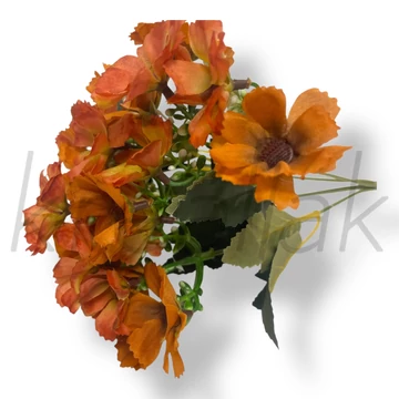 Barna őszi virág csokor