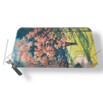 Festmény mintás pénztárca