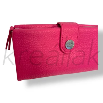Pink puha pénztárca 