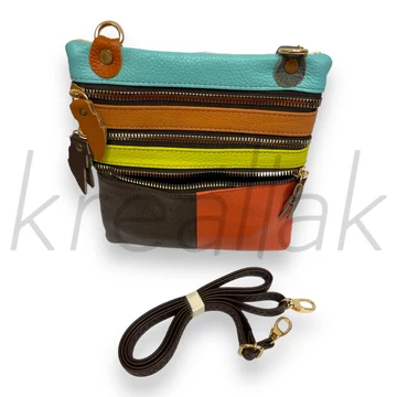 Válltáska - Színes valódi bőr válltáska